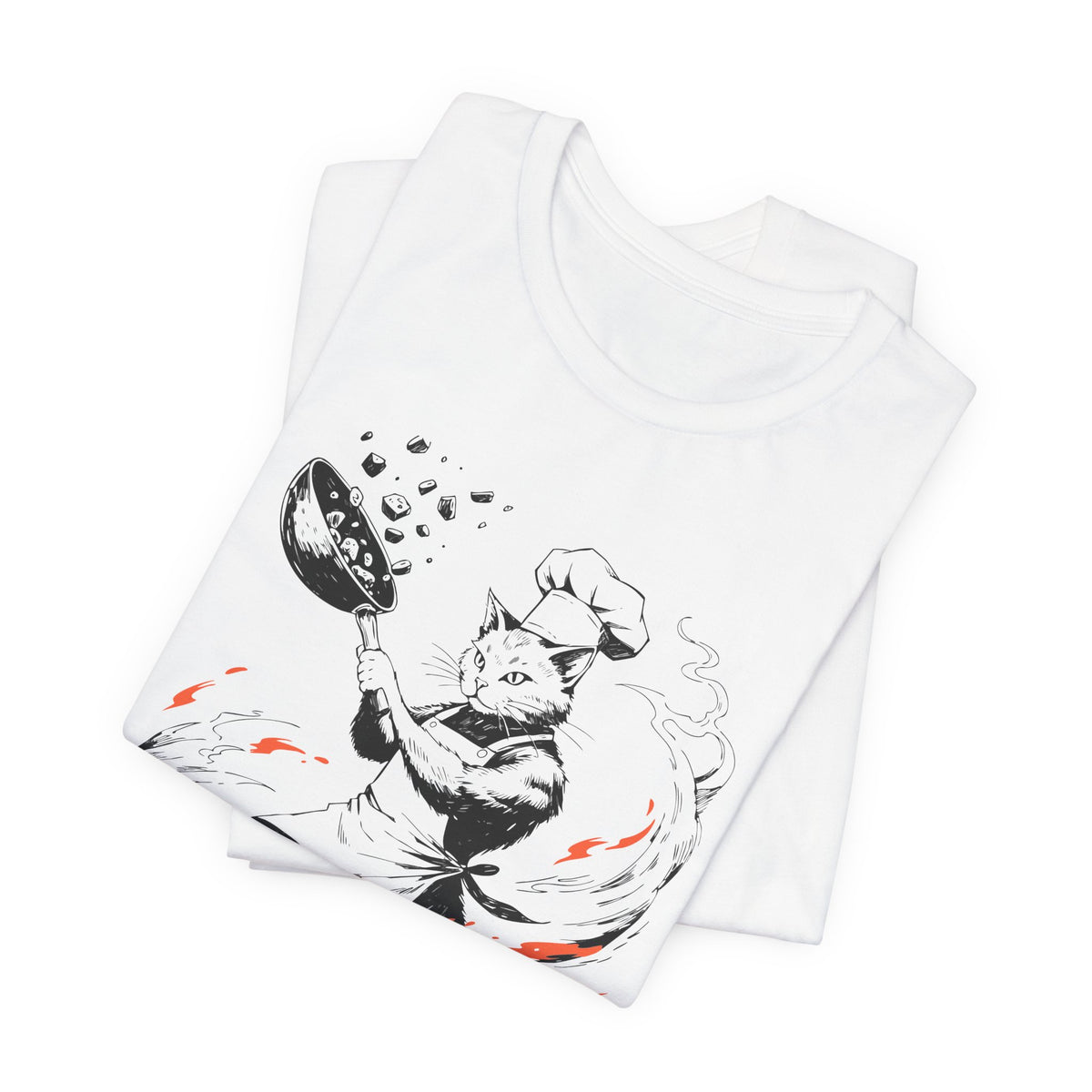 Chef Cat Wok Toss Tee