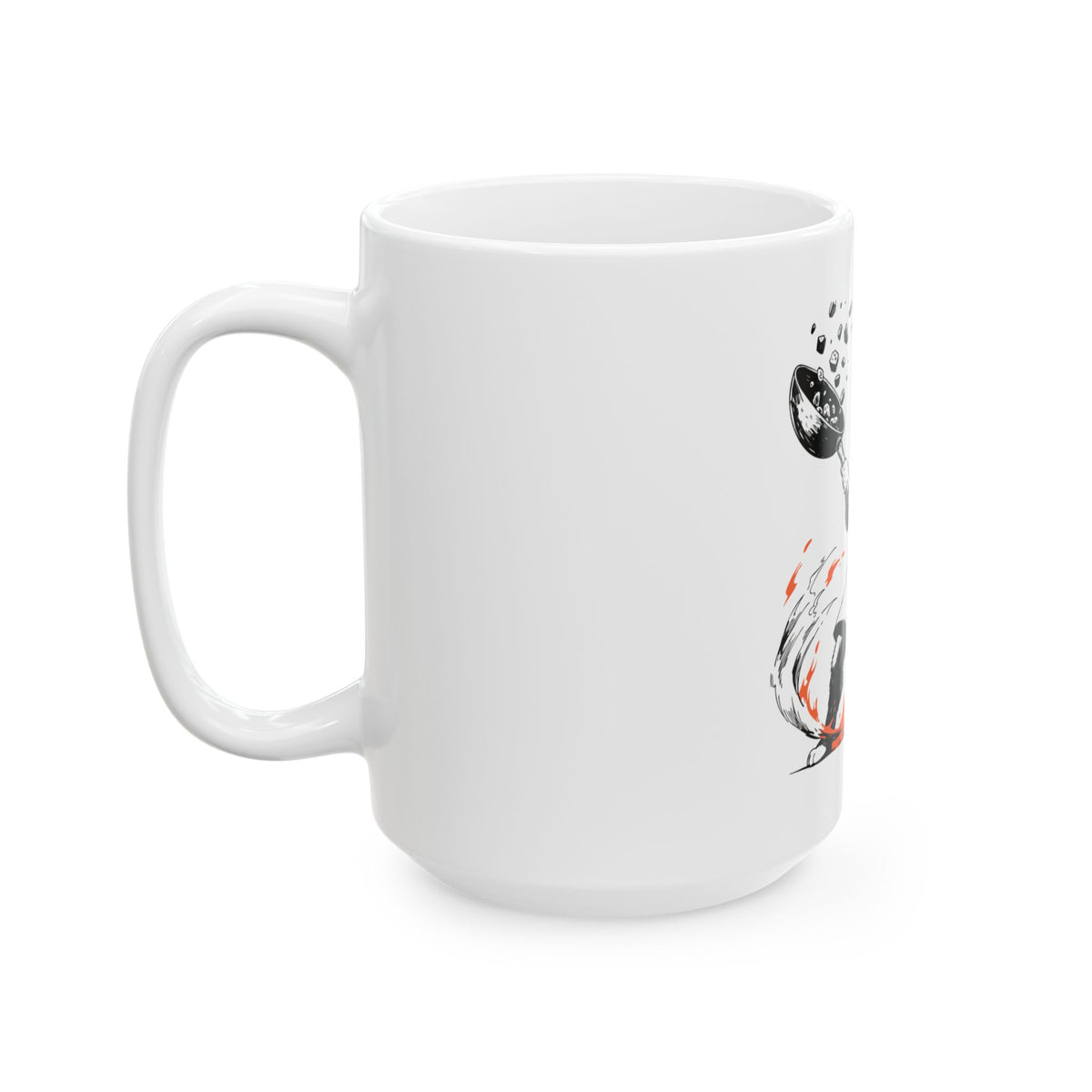 Chef Cat Wok Toss Mug