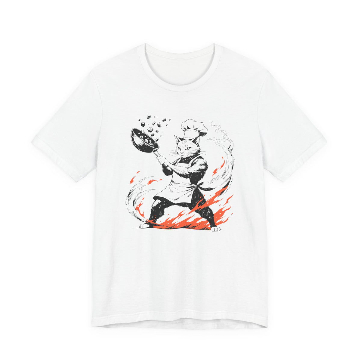 Chef Cat Wok Toss Tee