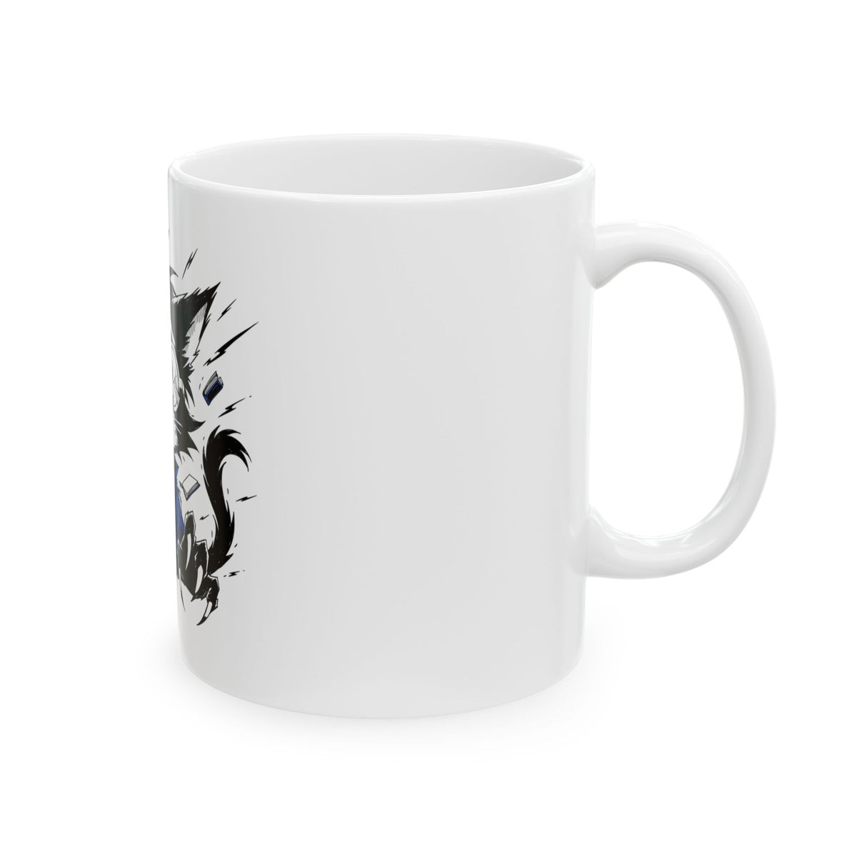 Overstimulated Nerd Cat Mug – Funny Cats and Animals