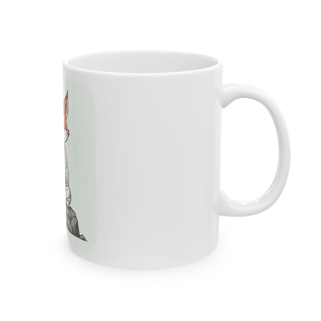 samurai fox chibi Mug - Anime