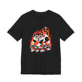 Dark Humor Monster Kitty City Chaos Tee