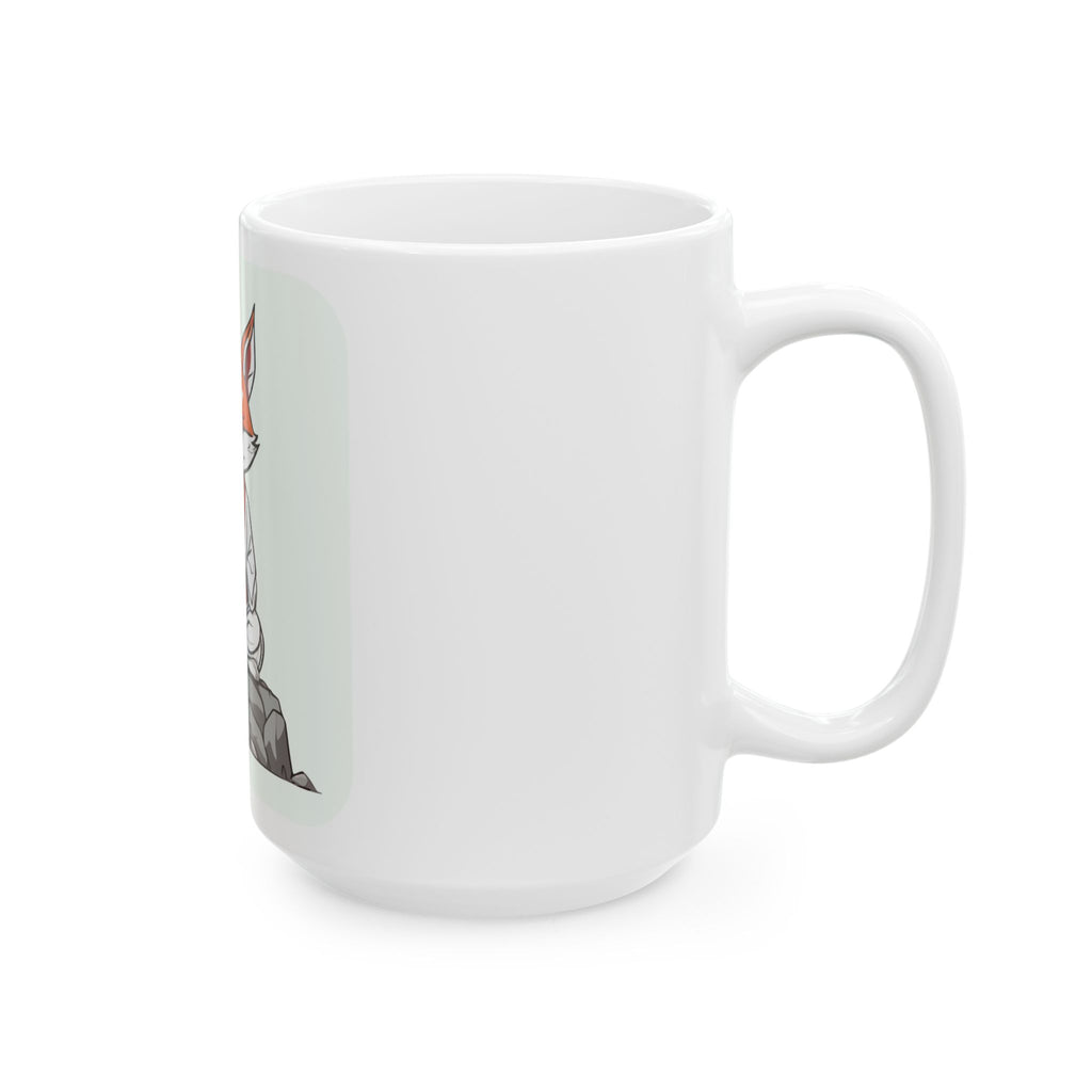 samurai fox chibi Mug - Anime