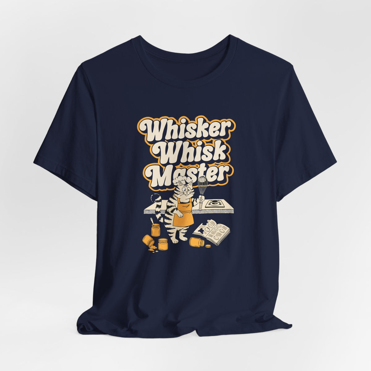 Whisker Whisk Master - Funny Cats And Animals Tee