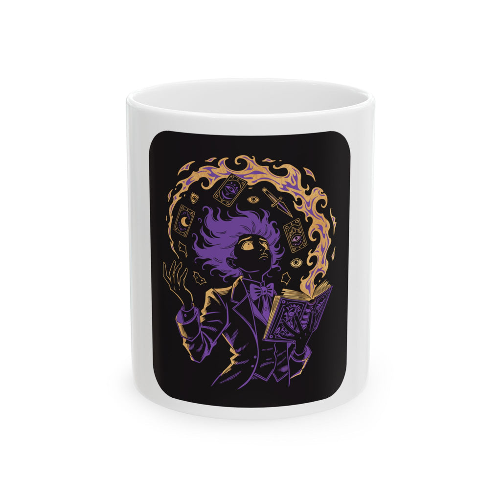 Occult Anime Mug | Art Nouveau Mysticism Parody