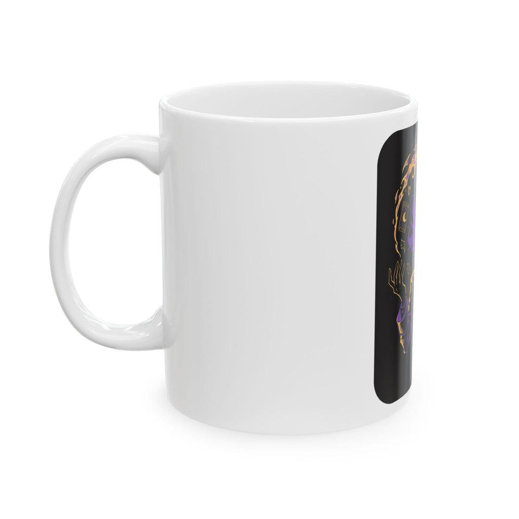 Occult Anime Mug | Art Nouveau Mysticism Parody