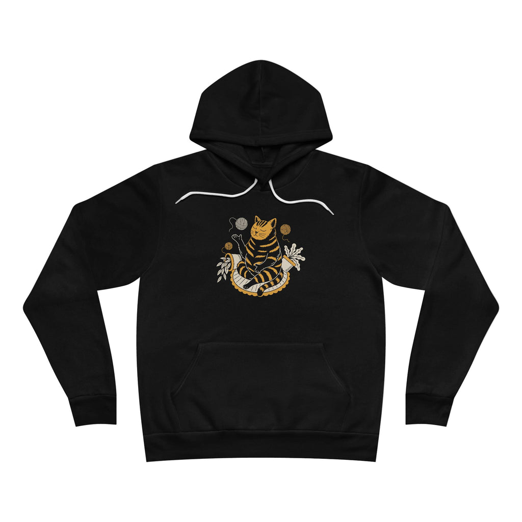Zen Cat Meditation Hoodie – Funny Cats Mindfulness Humor
