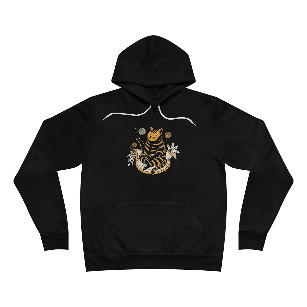 Zen Cat Meditation Hoodie – Funny Cats Mindfulness Humor
