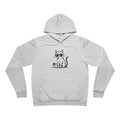Cool Cat Attitude Hoodie – Funny Cats Minimalist Design