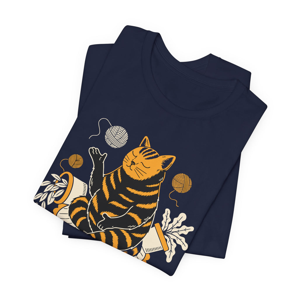 Zen Cat Meditation Tee – Funny Cats Mindfulness Humor