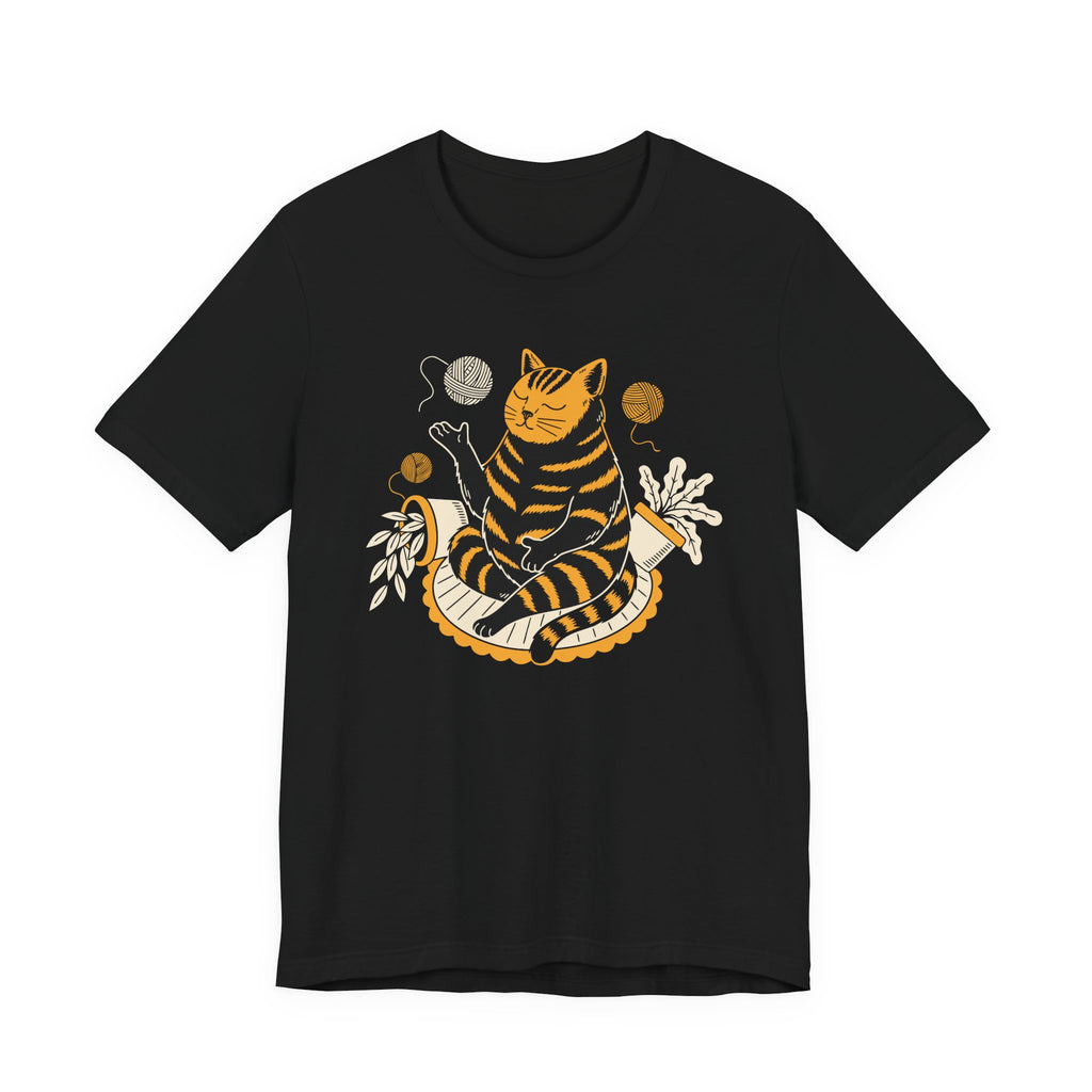 Zen Cat Meditation Tee – Funny Cats Mindfulness Humor