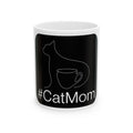 Cat Lover Coffee Mug - Minimalist Line Art