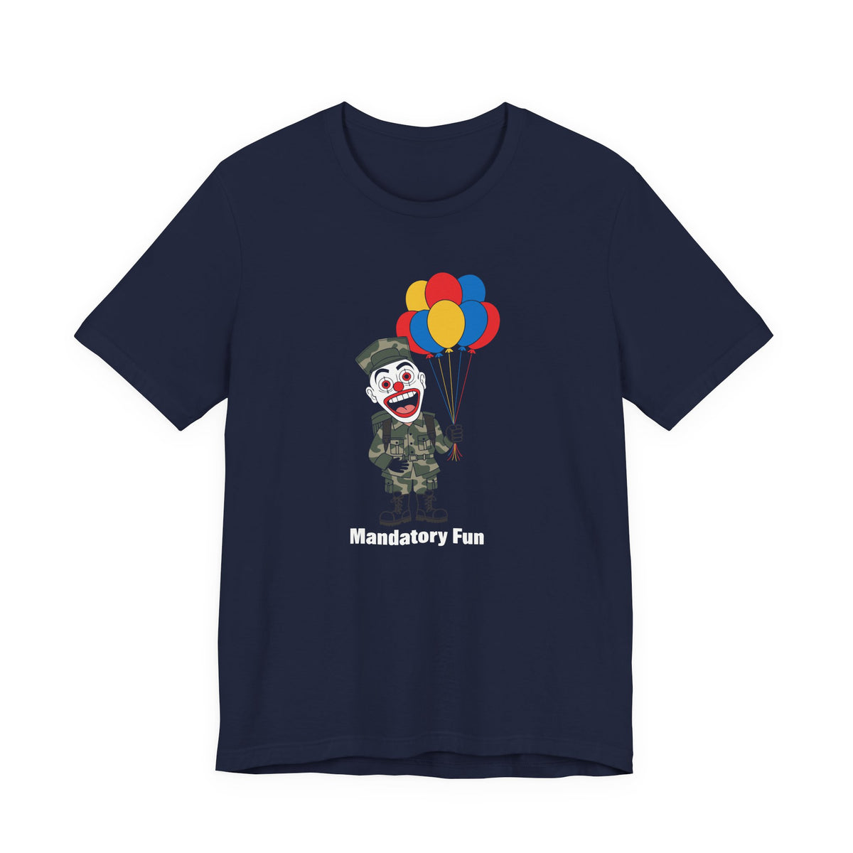 Military Humor Clown Balloons Tee