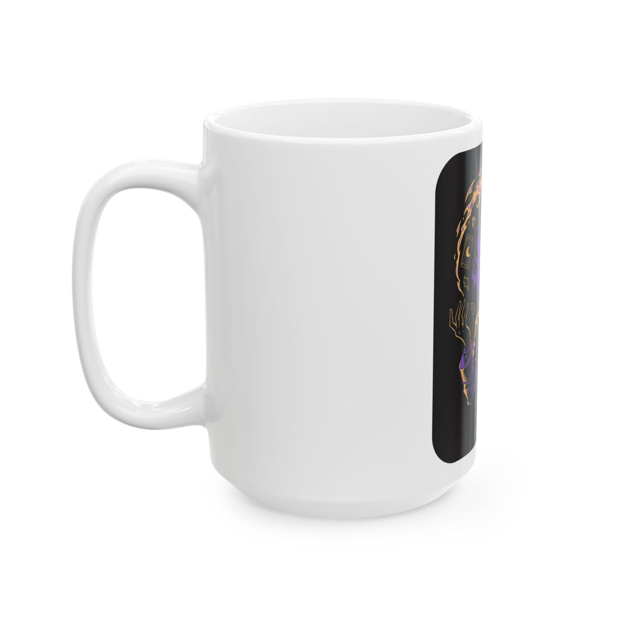 Occult Anime Mug | Art Nouveau Mysticism Parody