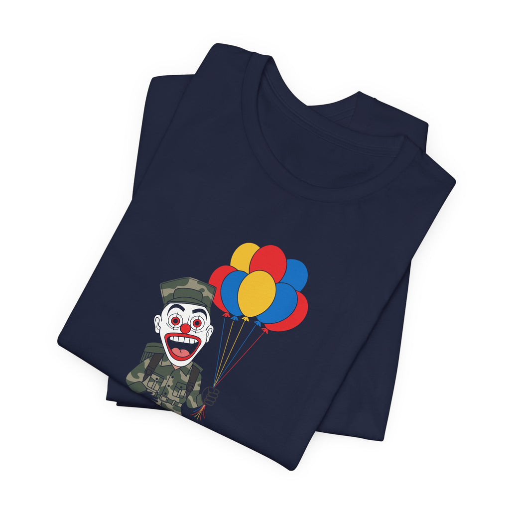 Military Humor Clown Balloons Tee