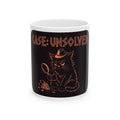 Detective Cat Mystery Mug – Funny Cats and Animals