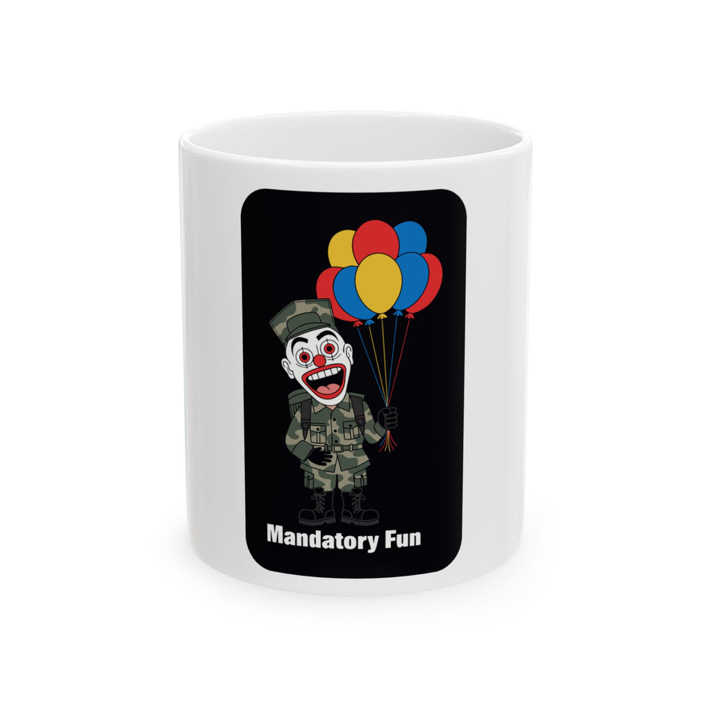 Military Humor Clown Balloons Mug