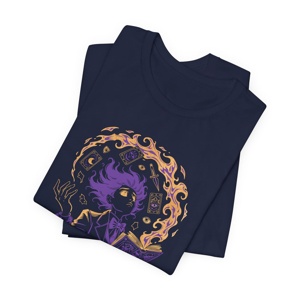 Occult Anime Tee | Art Nouveau Mysticism Parody