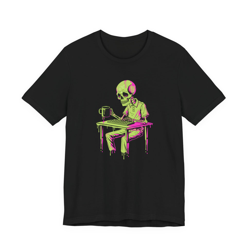 Ctrl+alt+sanity - Dark Office And Geek Humor Tee