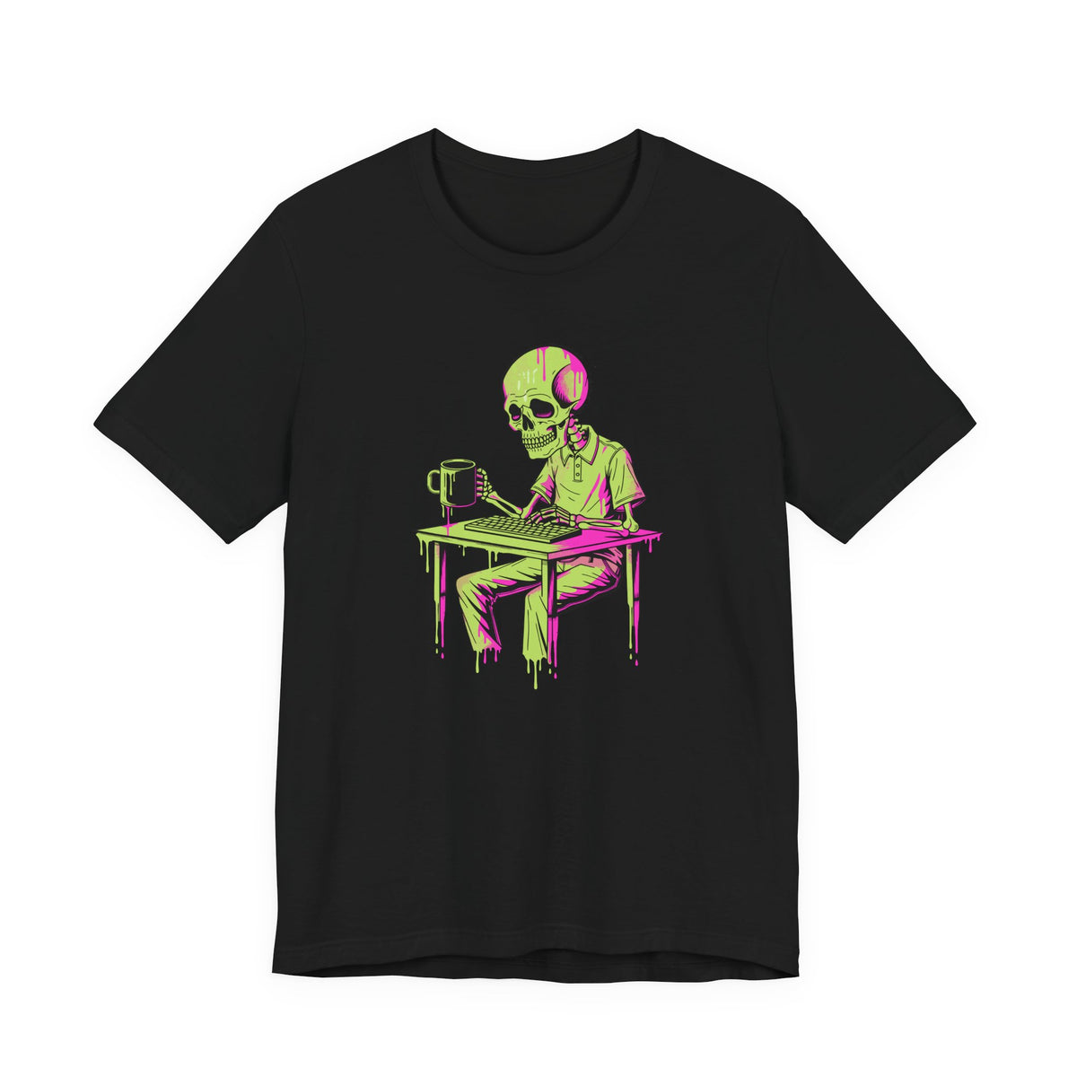 Ctrl+alt+sanity - Dark Office And Geek Humor Tee