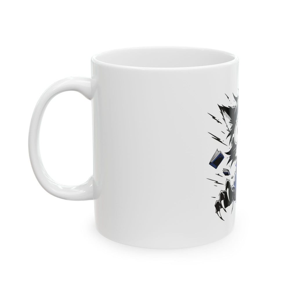 Overstimulated Nerd Cat Mug – Funny Cats and Animals