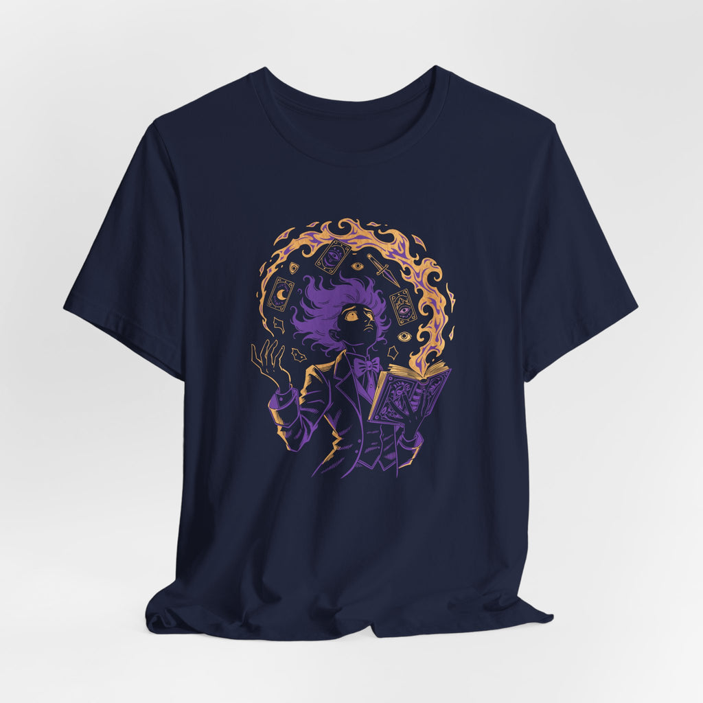 Occult Anime Tee | Art Nouveau Mysticism Parody