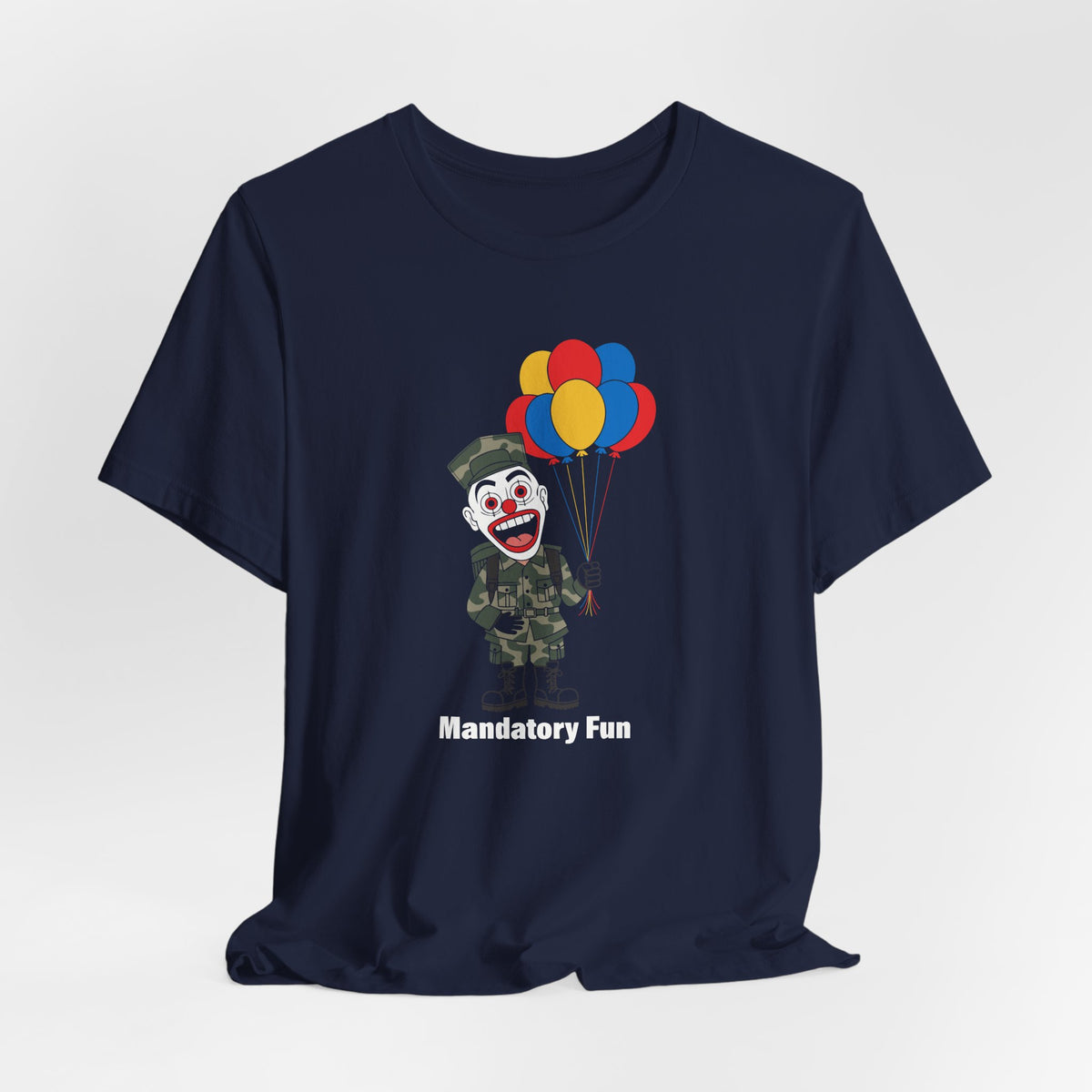 Military Humor Clown Balloons Tee