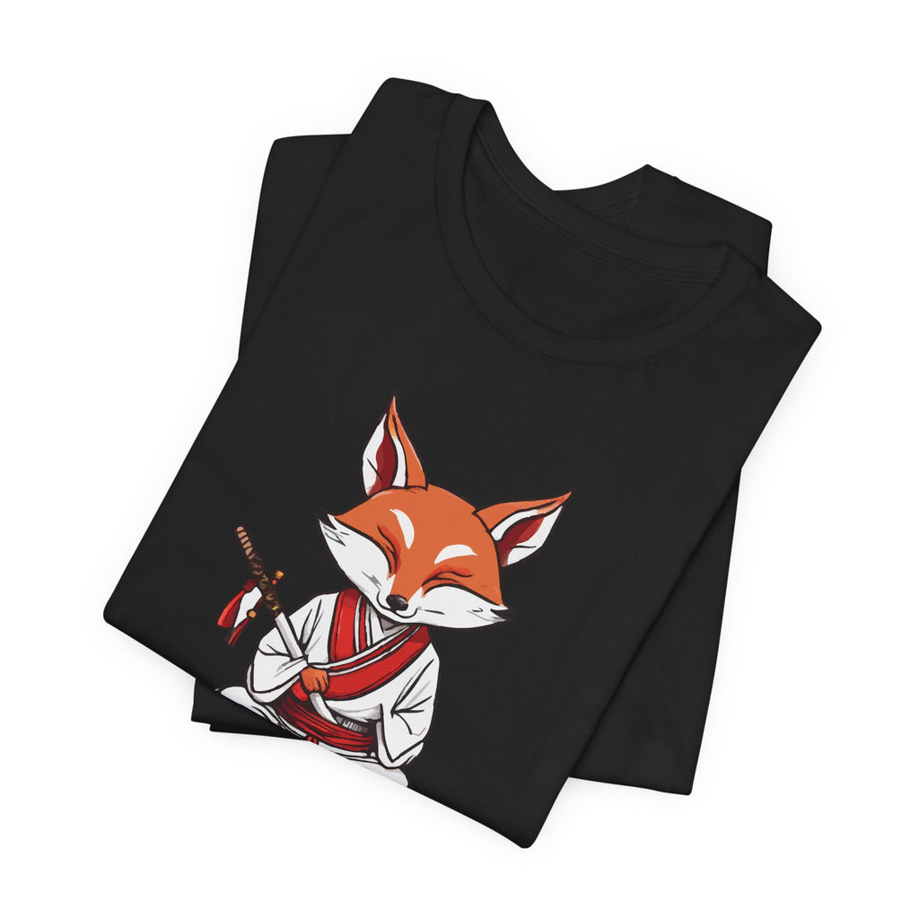 samurai fox chibi Tee - Anime