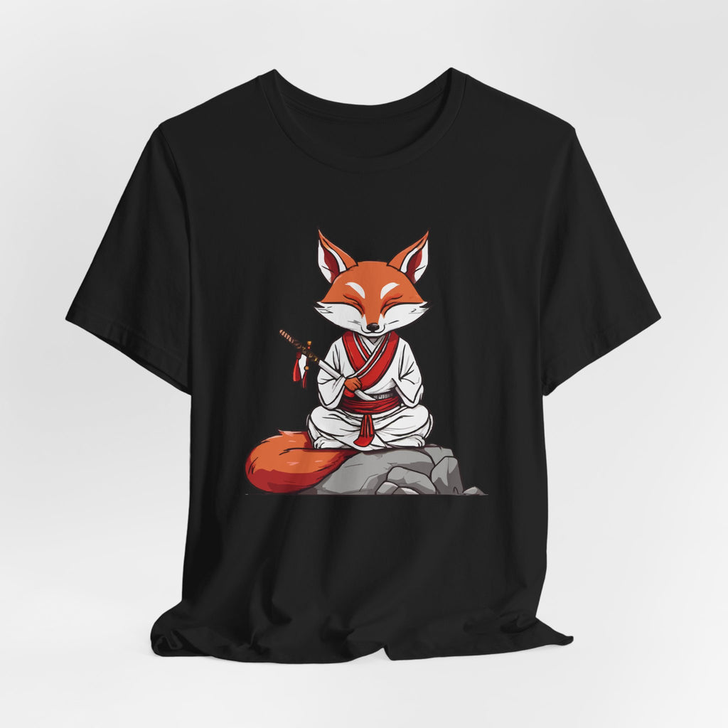 samurai fox chibi Tee - Anime