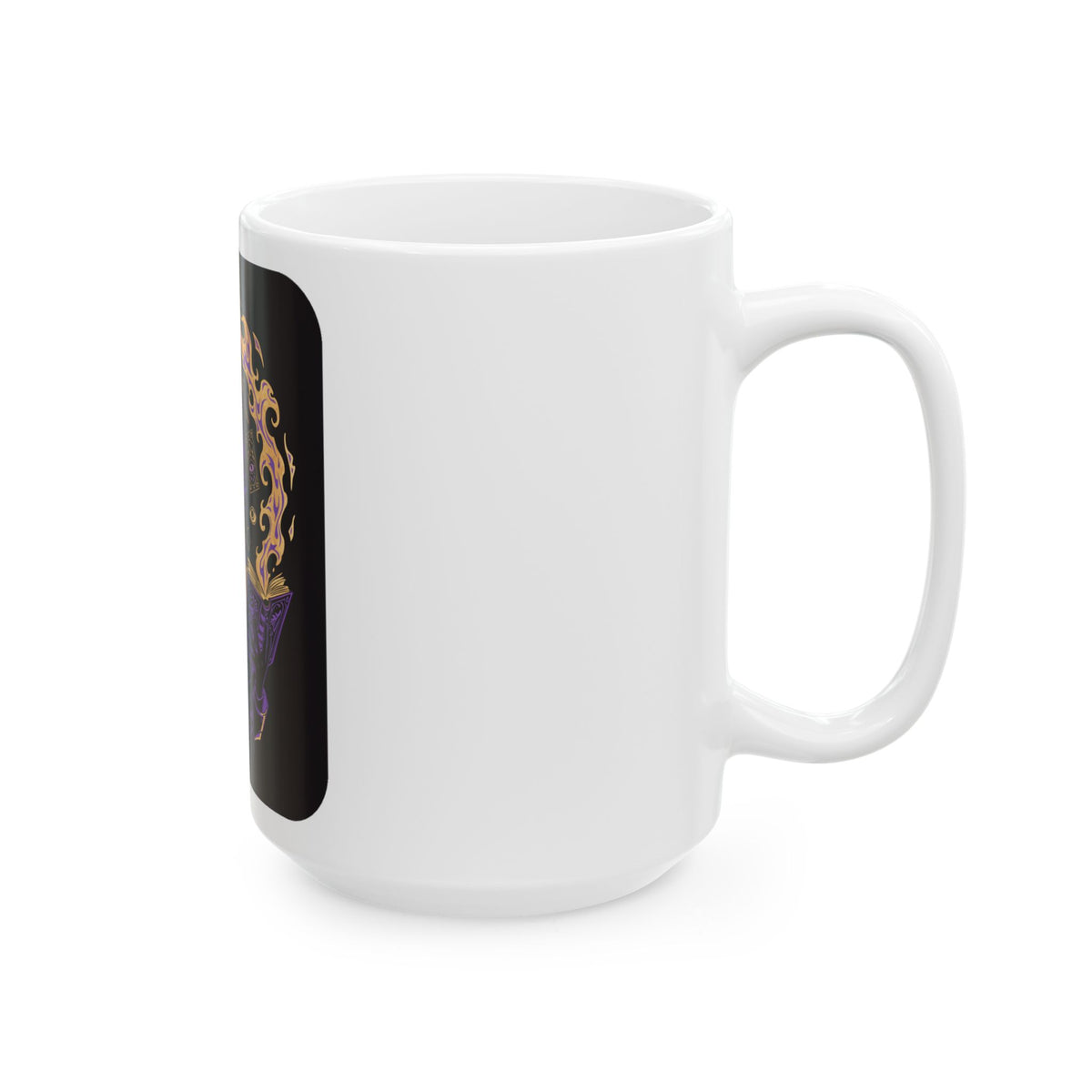 Occult Anime Mug | Art Nouveau Mysticism Parody