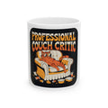 Lazy Cat on Armchair Mug - Funny Retro Pet Attitude Gift