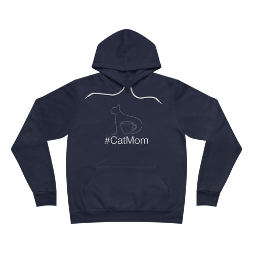 Cat Lover Coffee Hoodie - Minimalist Line Art