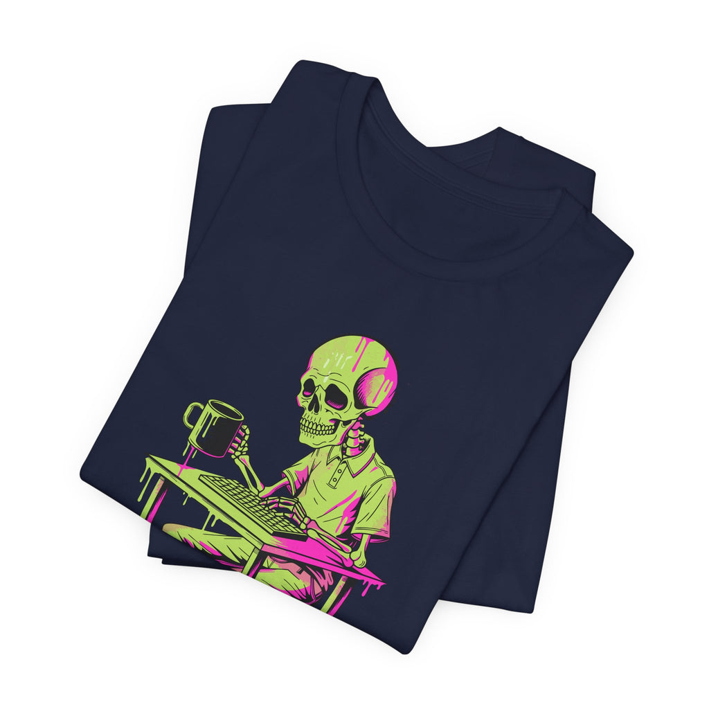 Ctrl+alt+sanity - Dark Office And Geek Humor Tee