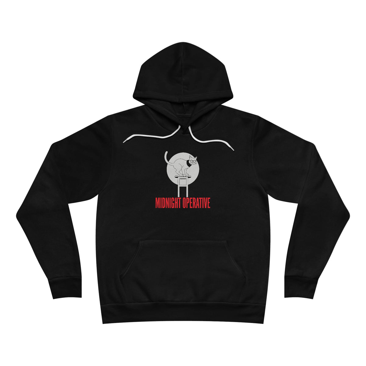 Spy Cat Night Mission Hoodie – Funny Cats Anime Style Humor