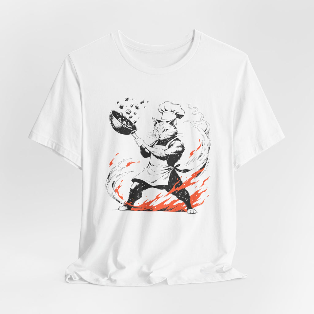 Chef Cat Wok Toss Tee
