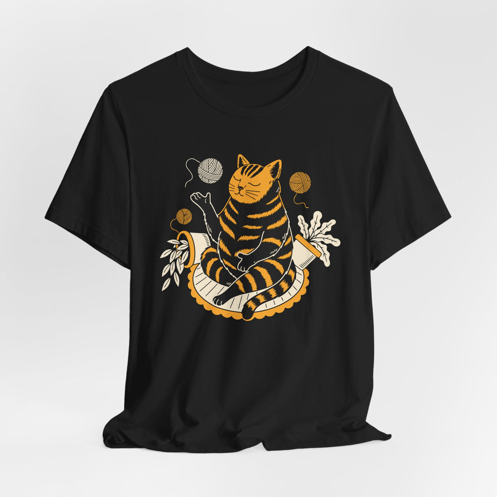 Zen Cat Meditation Tee – Funny Cats Mindfulness Humor