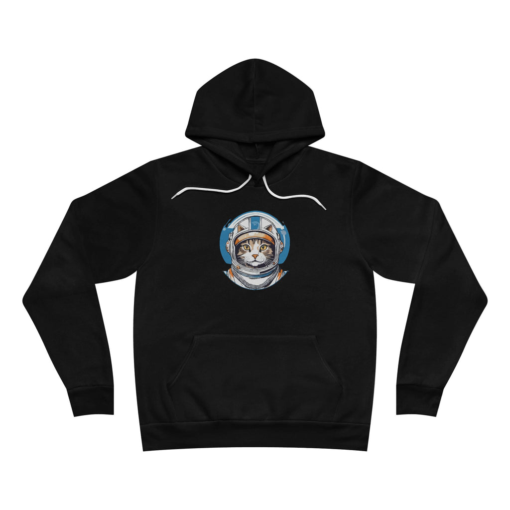 Retro Astronaut Cat Hoodie Funny Space Cat Gift